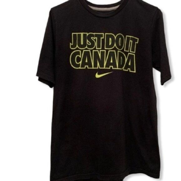 Official Licensed Nike Just Do It Canada T-Shirt - Picture 1 of 5